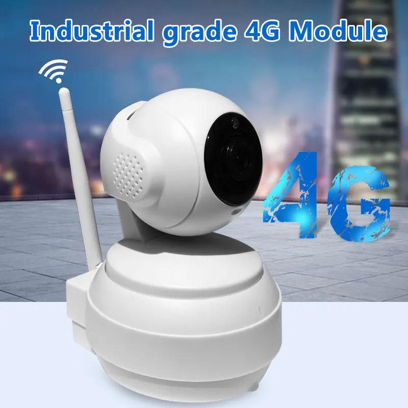 PTZ Wireless3G/4G SIM карта Мобильная IP камера 1080P HD передача видео через 4G FDD LTE Netowrk по