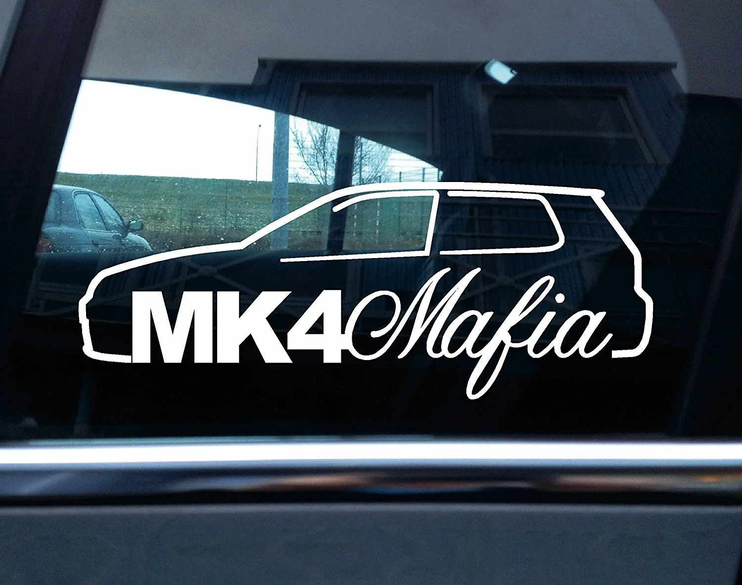 Для Mk4 Mafia виниловая наклейка на основе vw golf mk4 R32, GTI автомобильный Стайлинг