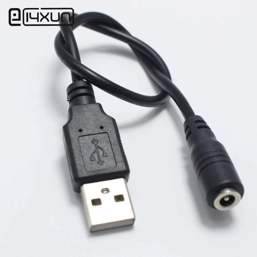 1pcs 4.0*1.7mm Female Jack to USB 2.0 Male Plug with 30cm Cable DC