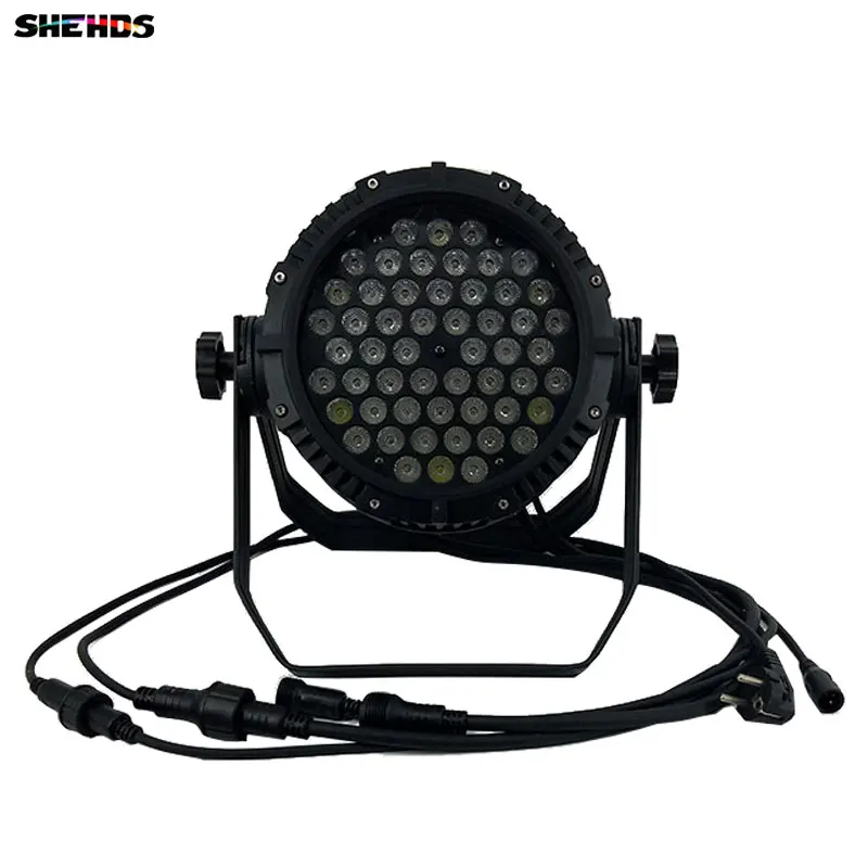 SHEHDS литой алюминиевый LED Par Can 54x3W водонепроницаемый Led свет для