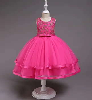 

Girls floral Dress summer children clothing Princess Party Dress Girls Clothes Sleeveless 2-10 year tutu baby girl clothing
