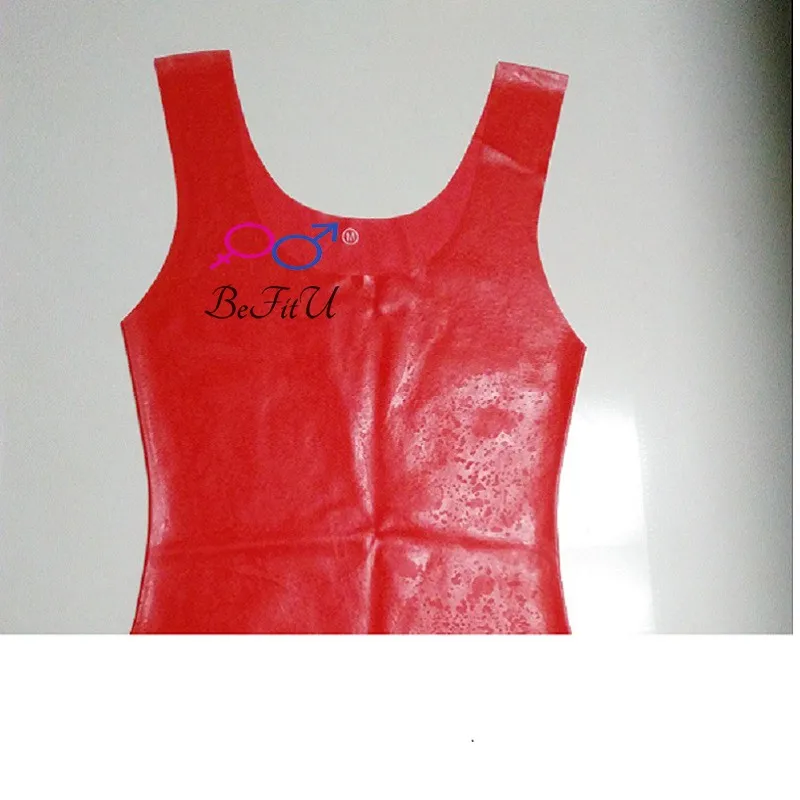 Latex catsuits tight mini dress vest top costume outfits
