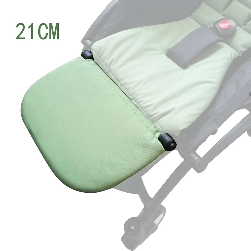 Аксессуары для колясок для Babyzen Yoyo Подножка для детской коляски Baby Time Yoya Подставка для ног 21 см расширение ног - Цвет: green