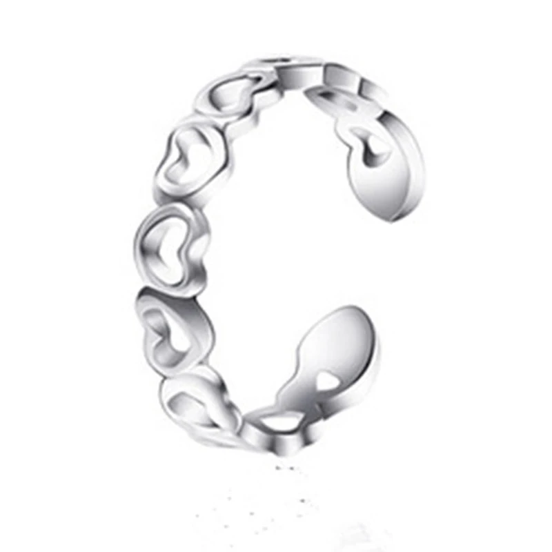 

2018 New Fashion Rings Heart Rings Love Rings For Women Midi Party Gift G42