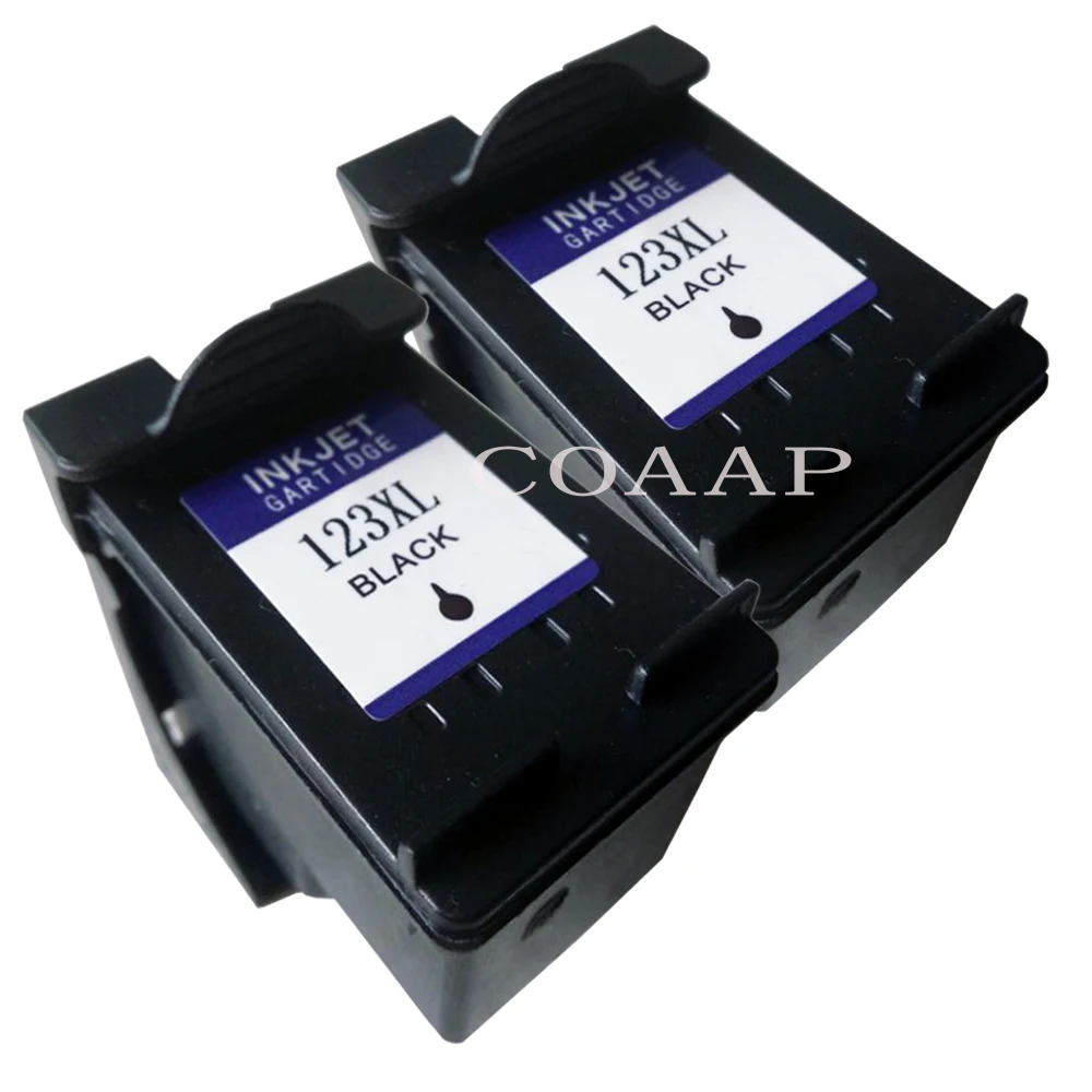 2PK Compatible HP 123XL Replacement ink cartridge for hp123 ENVY 4513 4520 4521 4522 Deskjet