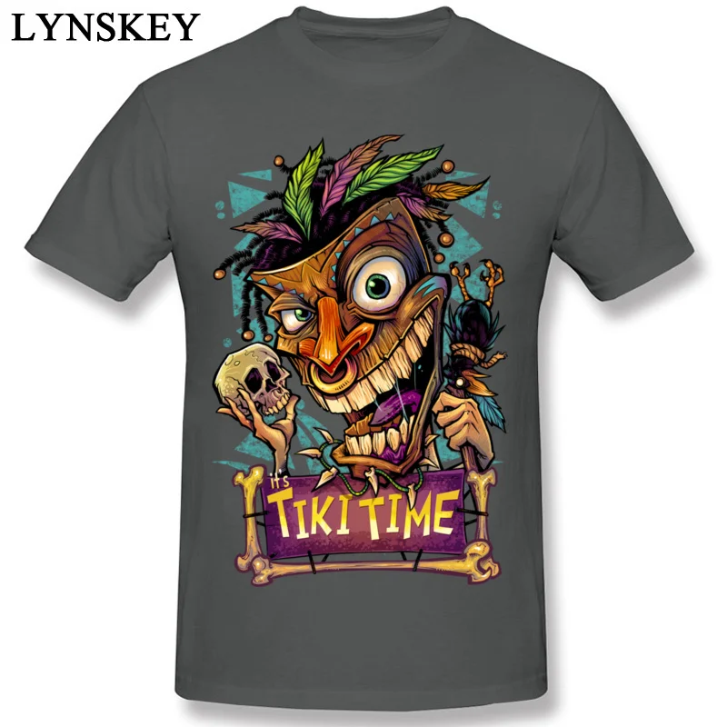 Design Tops T Shirt Fashion Round Neck Short Sleeve Tiki Man Cotton Fabric Men T-shirts Family Summer/Autumn Tee Shirt carbon