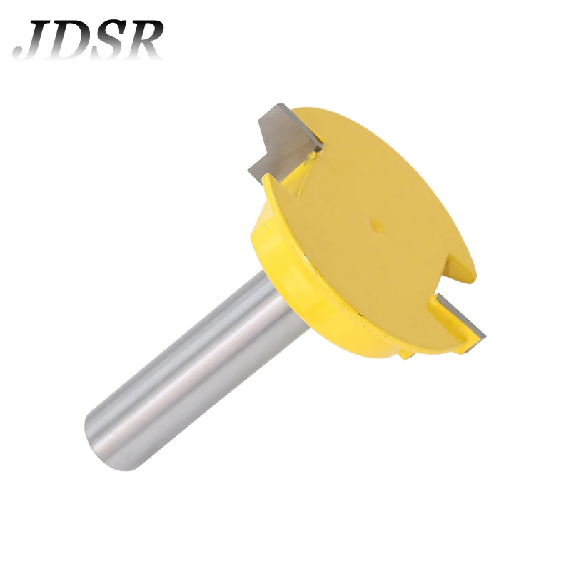 JDSR 1/2''Shank Drawer Lock Joint Tenons Router Bit Milling Cutting