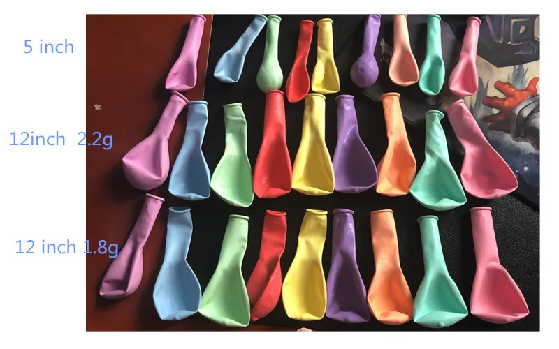BALLOONS COLORS