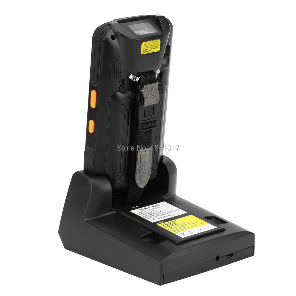 Карманный Компактный сканер штрих кода nfc rfid gps gprs 1d 2d qr портативный терминал android