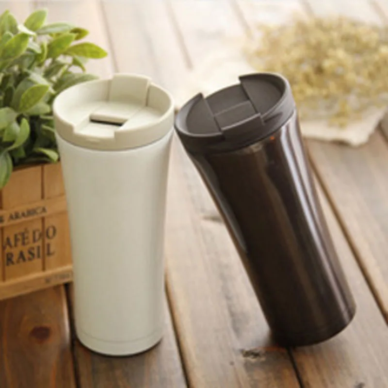 

500ml Double Wall Stainless Steel Coffee Vacuum Flask Thermos Garrafa Termica Inox 500ml Termo Coffee Cup Travel Thermos Cup