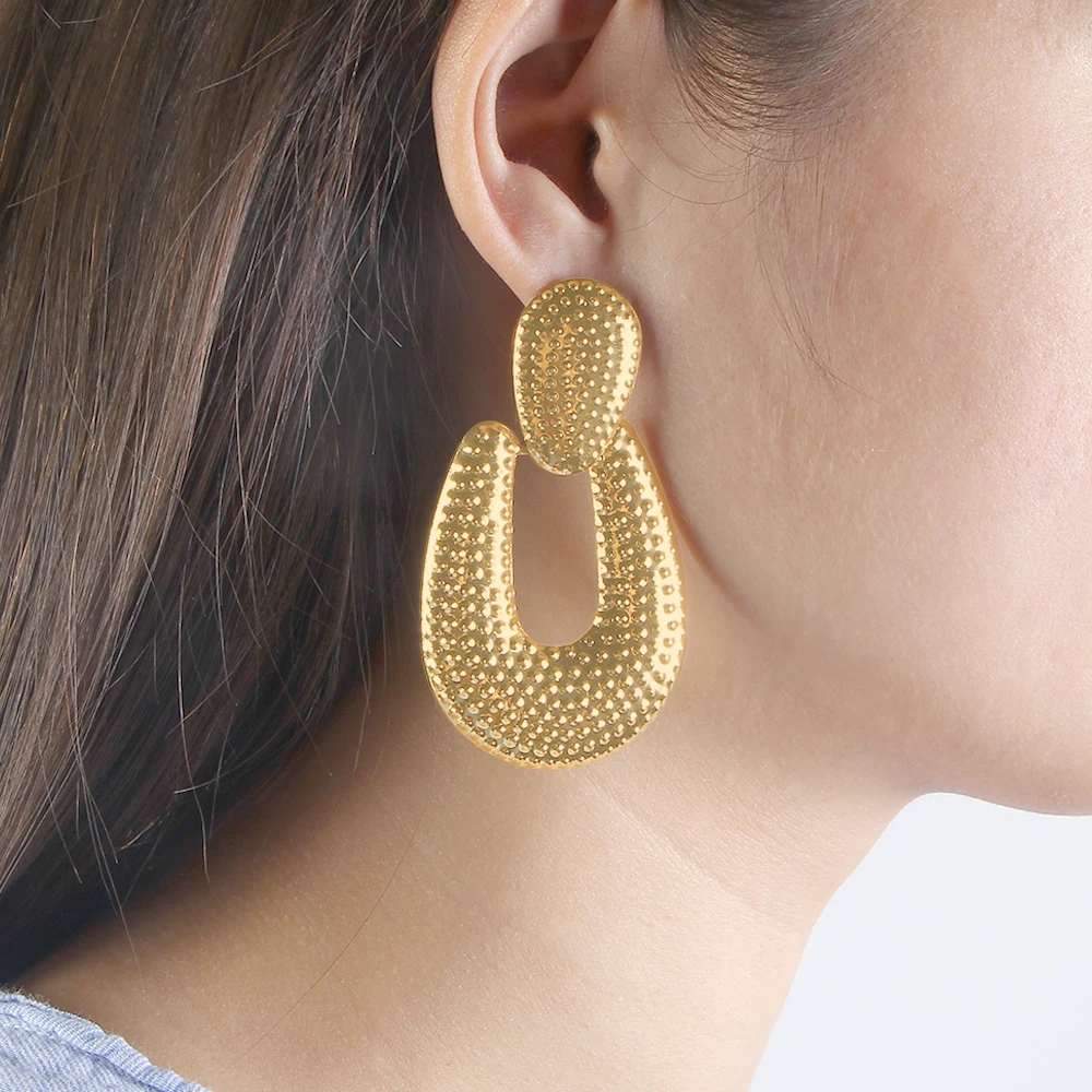 Personality Women Big Tassel Drop Earrings Colorful Bohemia Dangle Earring Fashion Jewelry Ear Drop Special Design Gift CS28