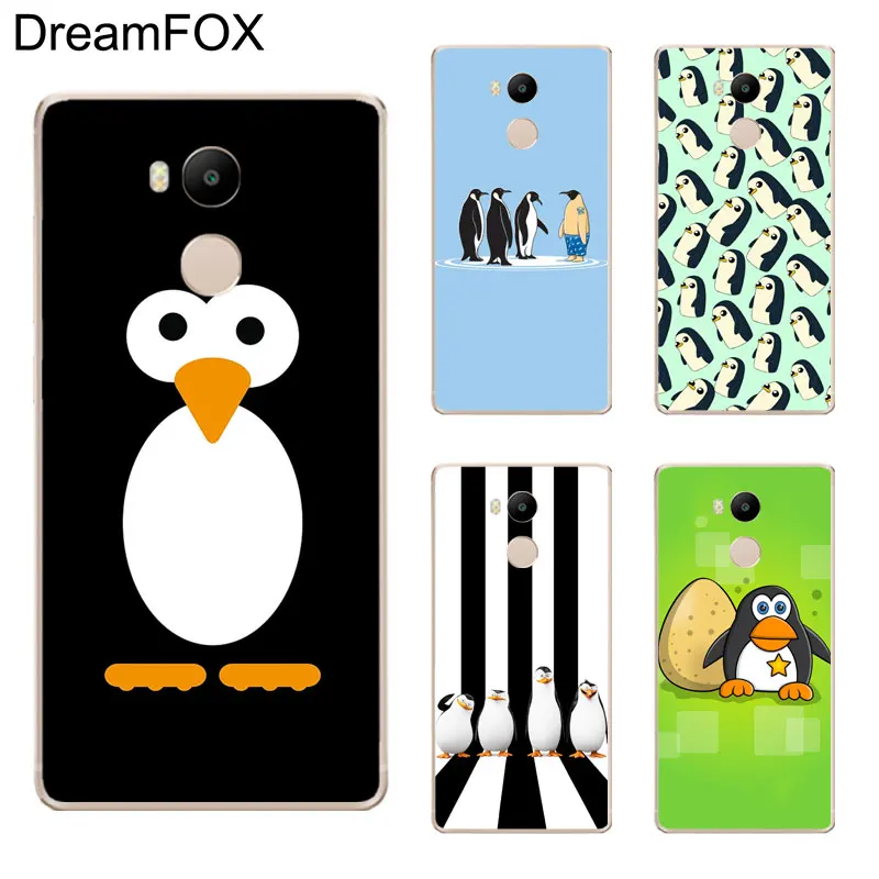 DREAMFOX K029 best Пингвин Мягкие TPU силиконовый чехол для Xiaomi Redmi Note 3 4 5 плюс S 4A 4X 5A Pro