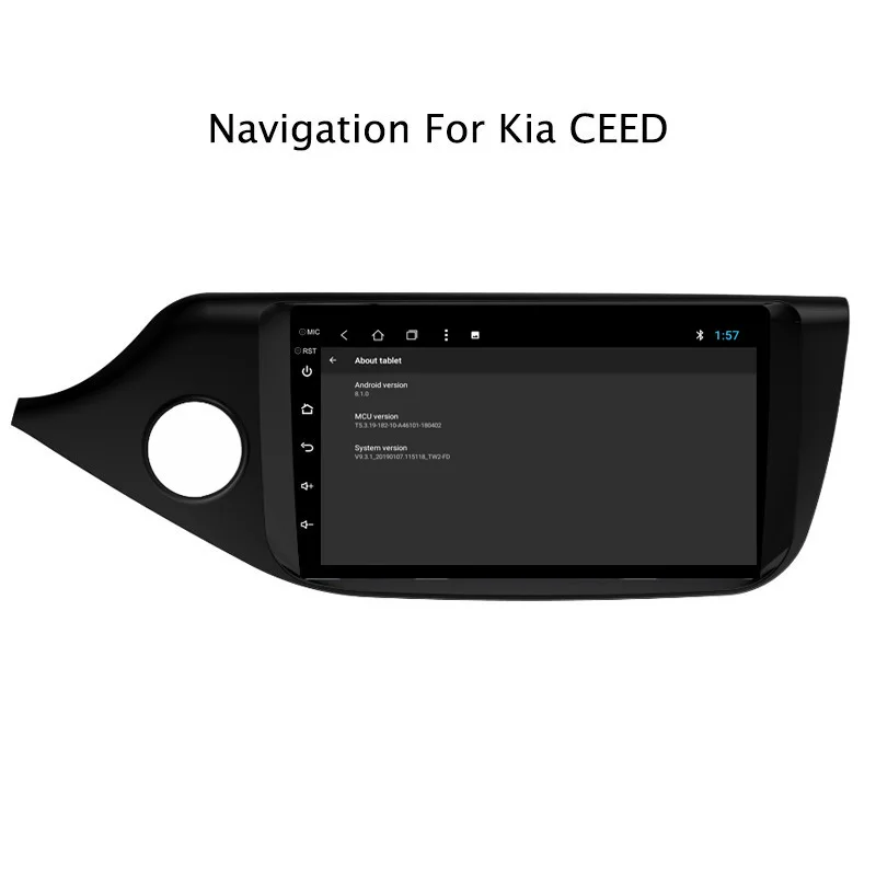 Sale NAVITOPIA 9inch 2G RAM 32G ROM Android 8.1 Car DVD Multimedia GPS Navigation for Kia Ceed 2012 2013 2014 2015 2016 5
