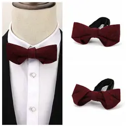 2018 модные галстуки для мужчин аксессуары красные свадебные Жених шерсть галстук stropdas heren pajarita hombre gravata borboleta