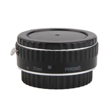 PROST 21 мм AF Автофокус Макро Удлинитель Набор для Canon EOS EF EF-S DSLR+ крышка объектива