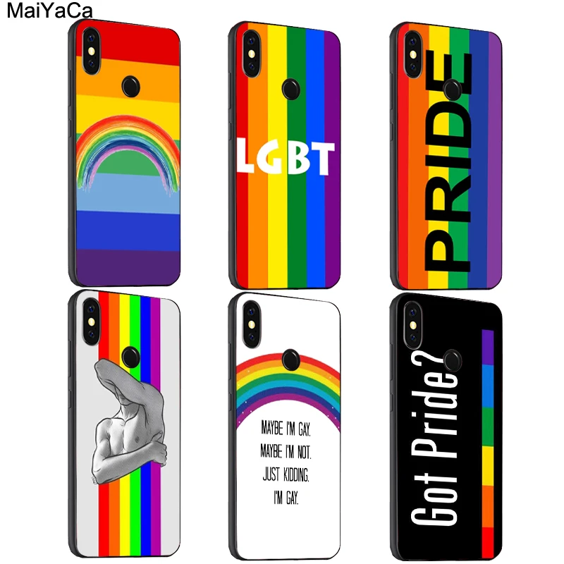 Rainbow Lgbt Flag Pride Case For Xiaomi Redmi Note 9 Pro 9s 8t 8 Pro 9c 9a  Mi 10t Pro Mi Note 10 Lite For Poco X3 - Mobile Phone Cases & Covers -  AliExpress