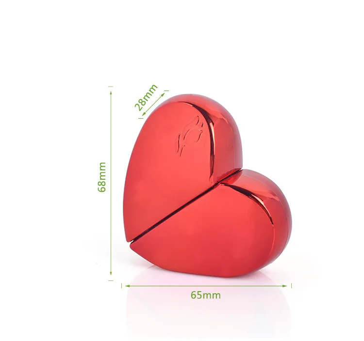 MUB-20 мл, бутылка-спрей для духов в форме сердца, стеклянный безвоздушный насос для женщин, парфум, распылитель, дорожная бутылка для многоразового использования, пустой косметический контейнер