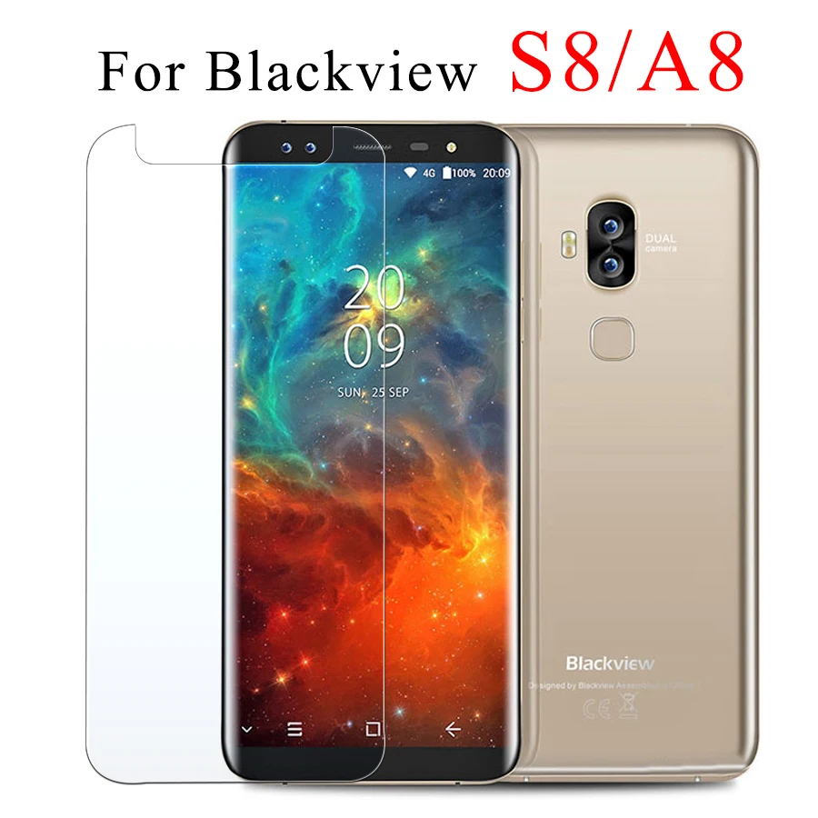 

ScreenProtector protective Glass on For Blackview S8 s 8 a8 bv8000 9000 7000 pro bv6000 Tempered Glas Blackvvie 8s a vb6000 Film