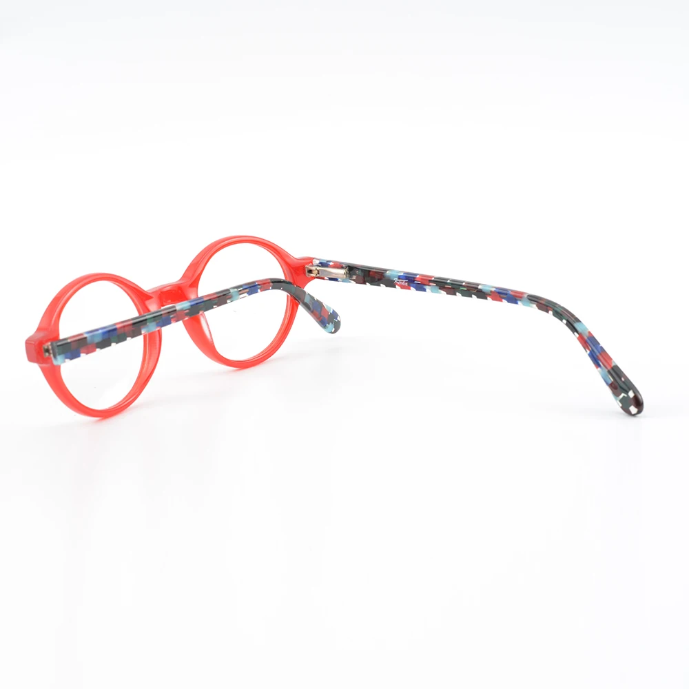 Кирка детей ацетат очки рамка вокруг оптические очки прозрачные линзы близорукость очки Рамка для детей От 2 до 13 лет безопасности