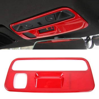 

for Chevrolet Camaro 2017 2018 Matte ABS Interior Accessories Front Reading Light Lamp Decor Cover Trim Decor 1PCS