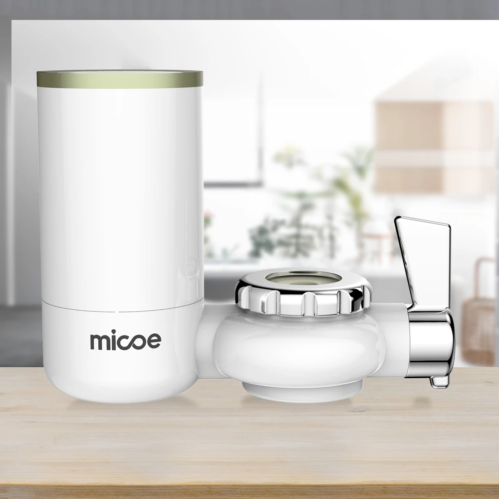 

MICOE Faucet water purifier faucet filter household kitchen tap water filter visualization cleanable filter