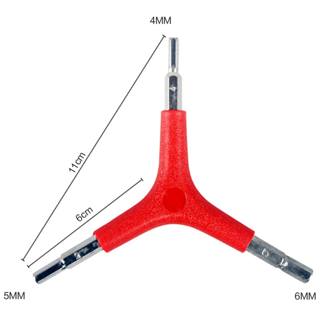 Murah Baru Bentuk Y Sepeda 4 Mm 5 Mm 6 Mm Allen Kunci Internal Hexagon Kunci Pas MTB ROAD Sepeda Bersepeda Hex alat Kunci