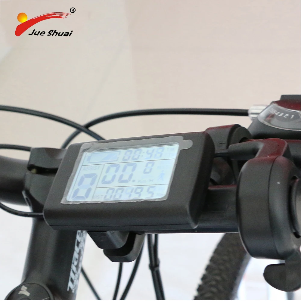Clearance JS 36/48V 5 levels LCD Display For Electric Bike For Electric Scooter Controller Battery Bicycle Accessories Cycling Computer CE 4