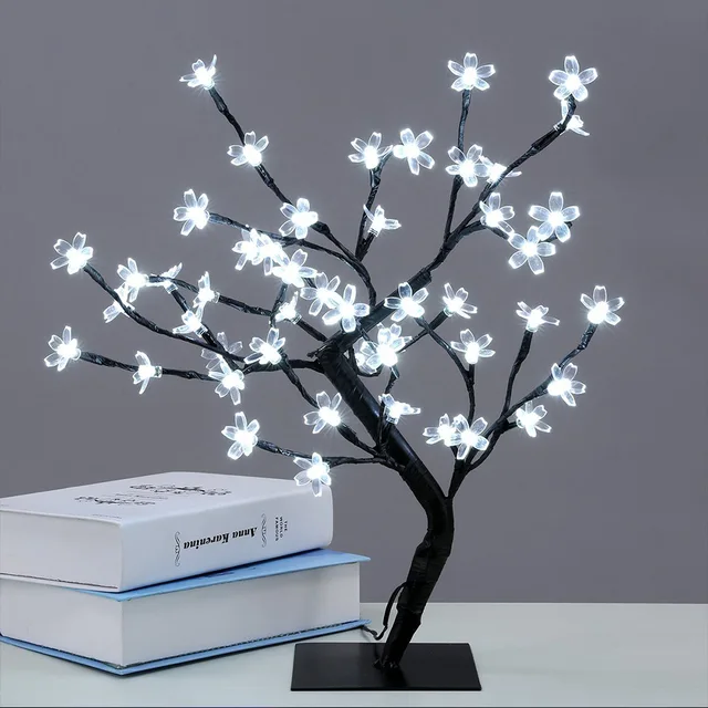 48 lichten simulationXmas LED Kersenbloesem Boom Licht Nieuwjaar ... 48 lichten simulationXmas LED Kersenbloesem Boom Licht Nieuwjaar ...