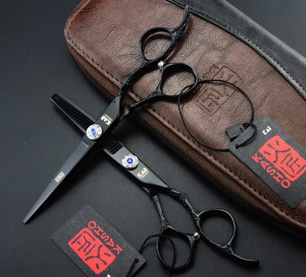 

Japan Kasho Profissional Hairdressing Scissors Hair Cutting Scissors Set Barber Shears Tijeras Pelo High Quality Salon 6 inch