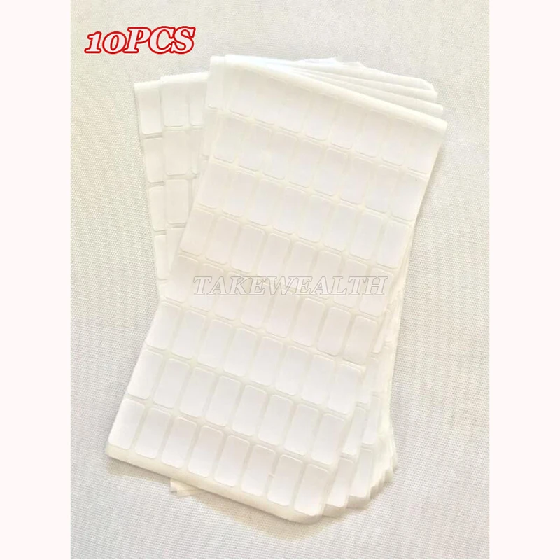 

New 10 Sheet Self Adhesive Sticky White Label Writable Name Sticker Blank Note Label Diamond Painting Accessory Embroidery Tool