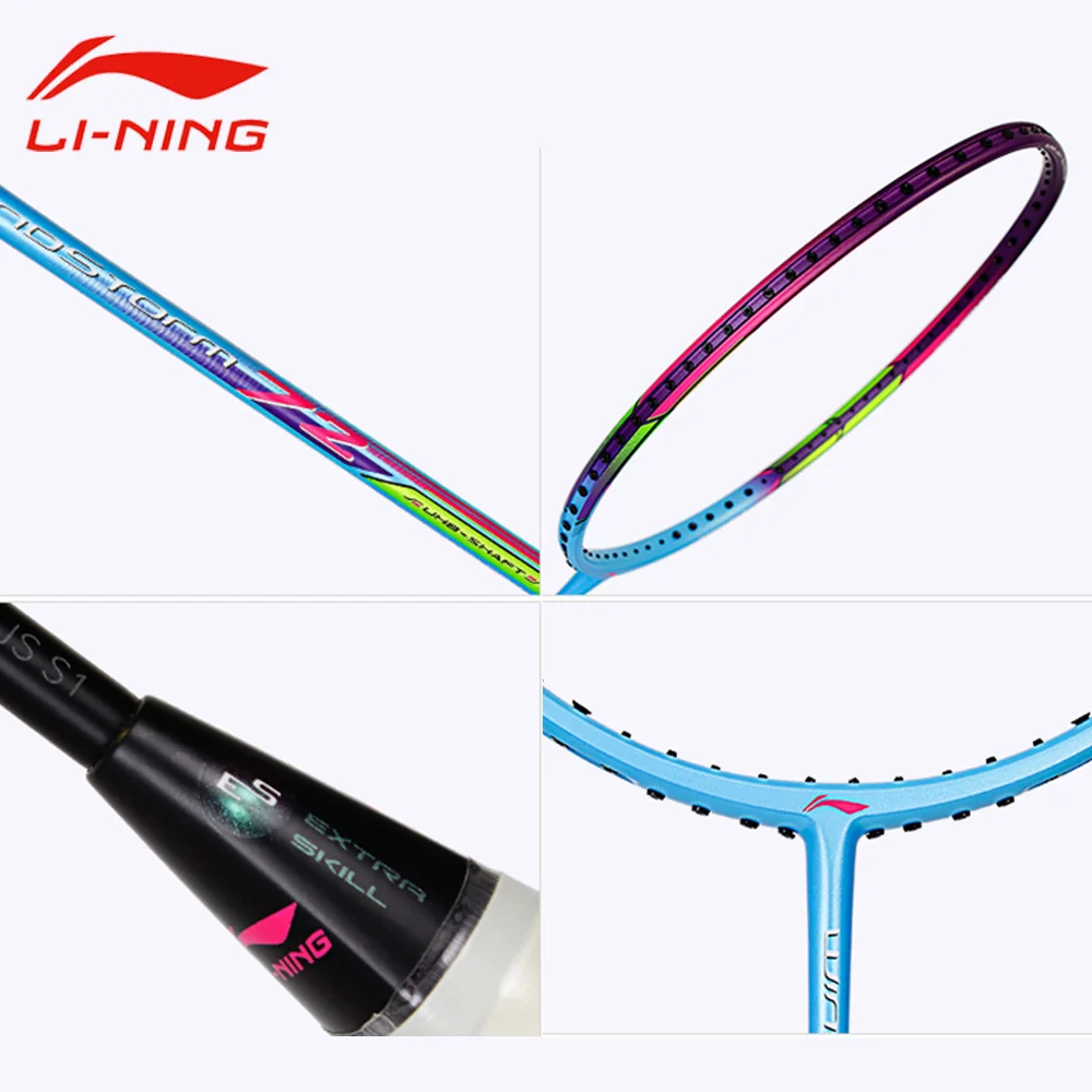 Ракетка для бадминтона 72 г суперсветильник Кая ракетка Li Ning 2017 новая WINDSTORM фунта