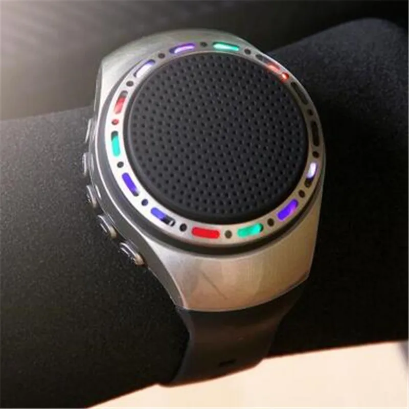 U6 Wireless Wristband Super Bass Bluetooth Speaker Smart Watch Sport