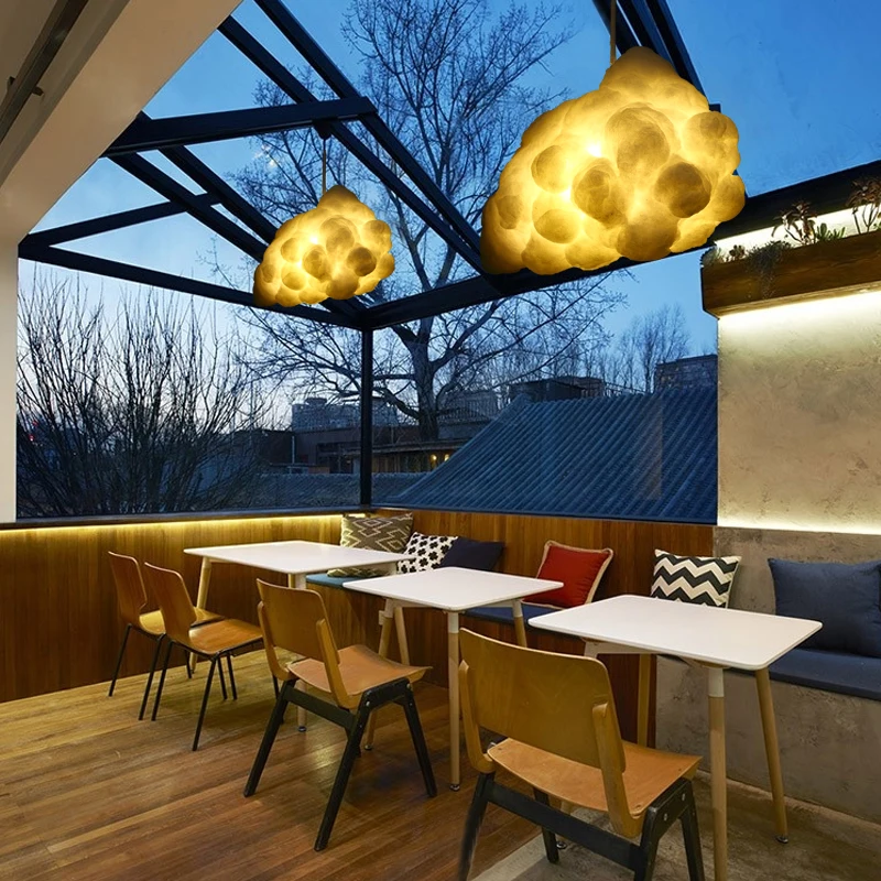 

Floating Baiyun lamp decorated cotton lamp lightning cloud light cloud lamp