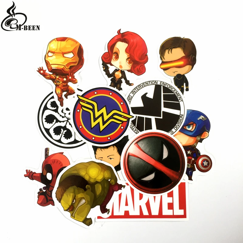 Fallout Deadpool Comic Vinyl decal sticker Marvel Videogame