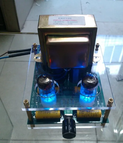 

DC12V Bile Preamp Tube Amplifier Buffer 6J1 HIFI Audio Preamplifier preamplificador