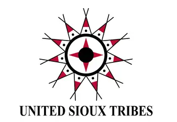 

90*150cm united sioux tribes flag