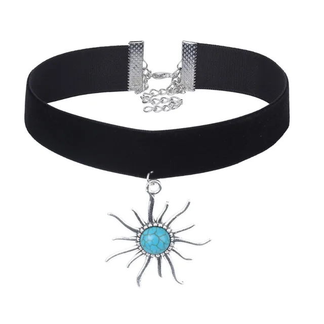 257 3 Couleurs Noir En Cuir Ruban De Velours De Tatouage Collier Ras Du Cou Pour Femmes Mode Imitation Gem Perles Boho Gothique Bijoux Cadeau Dans