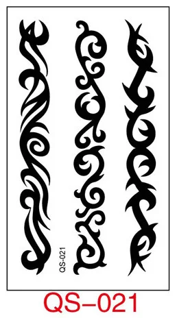 

Waterproof Temporary Tattoo Stickers bracelet figure fake Tatto Geometric animal Flash Tatoo Hand Back Foot for Girl Women Men