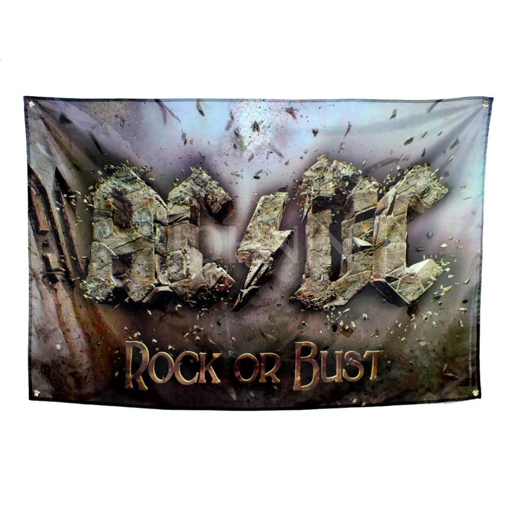 

Decoration Heavy Metal Rock Band ACDC Flag