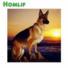 5d diy полный квадратный животное собака на заказ kerstkaarten бриллиантовый рисунок Рождество карты kerstkaarten Алмазная вышивка кофе подарки