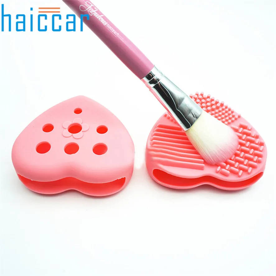 Новинка силиконовая Чистящая перчатка HAICAR 1 шт. щетка для макияжа скраббер доска