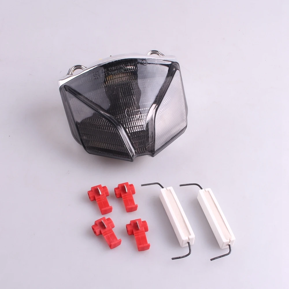 

E-Mark Motorcycle LED Rear Tail Brake Light Turn Signal Lamp Integrated For MV AGUSTA STRADA F4 F1000 BRUTALE STRATA 2001-2009