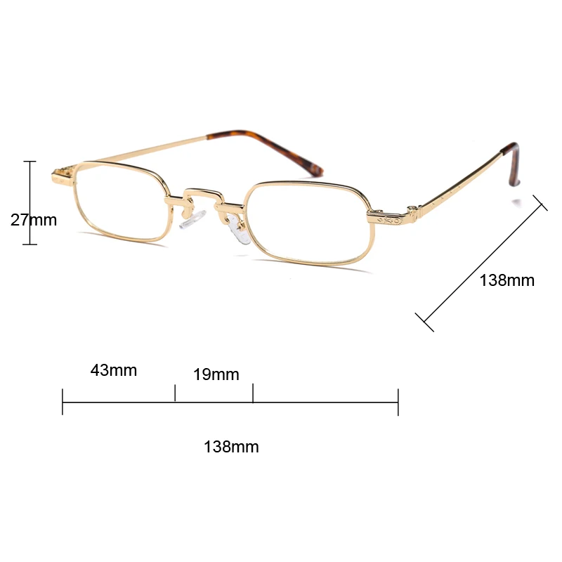 small retro eyeglasses rectangle women accessories