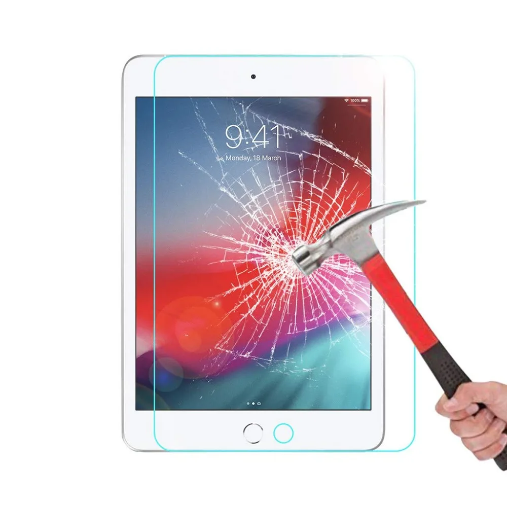 9h 2.5D Закаленное стекло для Apple IPad Air 1 2 9 7 дюймов 2017 2018 Защита экрана Pro планшет