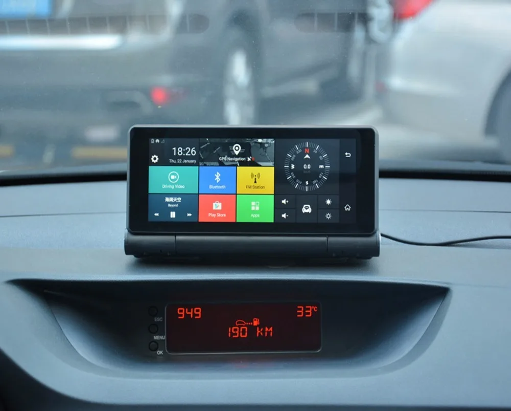 BesMoonsee Android 4G 6 86 &quotBluetooth wifi GPS сенсорный экран задний HD Автомобильный
