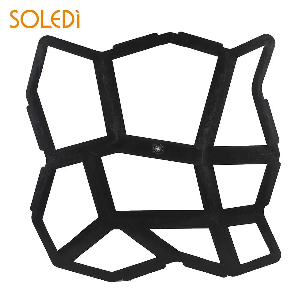 

Irregular Driveway Paving Pavement Stone Mold Concrete Garden Road Path Mould Stencil Paver 43.5x43.5CM Garden Decoration