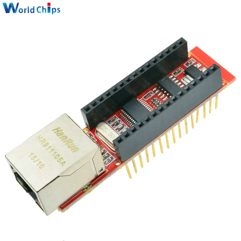 1Pcs ENC28J60 Shield V1.0 For Arduino Nano V3 Shield