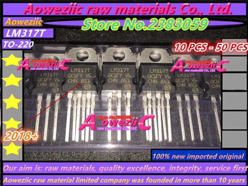 

Aoweziic 2018+ 100% new imported original LM317T LM317 TO-220 three terminal regulator adjustable 1.2-37V