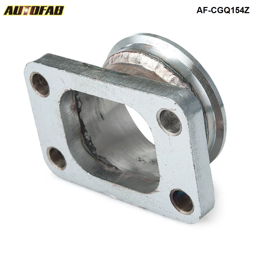 V образный адаптер 2 5 дюйма для T3 4 Bolt Turbo Нержавеющая сталь SS Toyota Acura Honda BMW AF