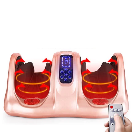 Электрический Массаж Для Ног Рефлекторный Массаж Машины Бытовых Автоматических Разминание - Цвет: color 5  heating